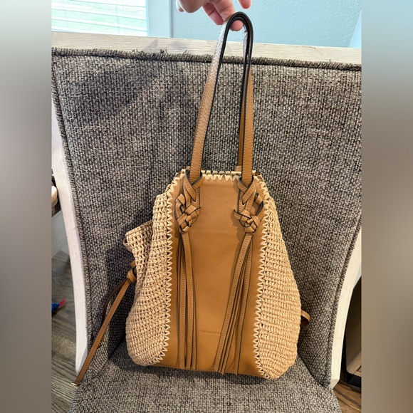 Ulla Johnson Daphne Raffia Tote Bag in Natural - Picture 3 of 14